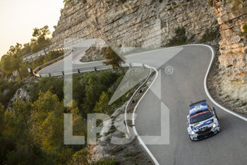 2021-10-15 - 40 Lindholm Emil (fin), Hamalainen Reeta (fin), Skoda Fabia Evo, action during the RACC Rally Catalunya de Espana, 11th round of the 2021 FIA WRC, FIA World Rally Championship, from October 14 to 17, 2021 in Salou, Catalonia, Spain - RACC RALLY CATALUNYA DE ESPANA, 11TH ROUND OF THE 2021 FIA WRC, FIA WORLD RALLY CHAMPIONSHIP - RALLY - MOTORS