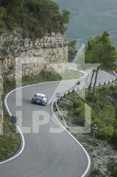 2021-10-15 - 45 Guigou Emmanuel (fra), Barral Florian (fra), Alpine A110 RGT, action during the RACC Rally Catalunya de Espana, 11th round of the 2021 FIA WRC, FIA World Rally Championship, from October 14 to 17, 2021 in Salou, Catalonia, Spain - RACC RALLY CATALUNYA DE ESPANA, 11TH ROUND OF THE 2021 FIA WRC, FIA WORLD RALLY CHAMPIONSHIP - RALLY - MOTORS