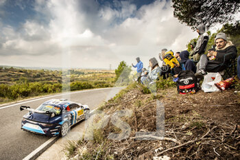 2021-10-16 - 46 Ragues Pierre, (fra), Pesenti Julien (fra), Alpine A110 RGT, action during the RACC Rally Catalunya de Espana, 11th round of the 2021 FIA WRC, FIA World Rally Championship, from October 14 to 17, 2021 in Salou, Catalonia, Spain - RACC RALLY CATALUNYA DE ESPANA, 11TH ROUND OF THE 2021 FIA WRC, FIA WORLD RALLY CHAMPIONSHIP - RALLY - MOTORS