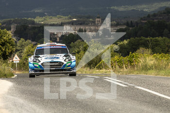 2021-10-16 - 44 Greensmith Gus (gbr), Patterson Chris (irl), M-Sport Ford World Rally Team, Ford Fiesta WRC, action during the RACC Rally Catalunya de Espana, 11th round of the 2021 FIA WRC, FIA World Rally Championship, from October 14 to 17, 2021 in Salou, Catalonia, Spain - RACC RALLY CATALUNYA DE ESPANA, 11TH ROUND OF THE 2021 FIA WRC, FIA WORLD RALLY CHAMPIONSHIP - RALLY - MOTORS