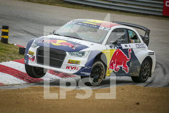 2021-10-16 - 91 IDE Enzo (BEL), team KYB EKS JC of World RX, Audi S1, World RX, action during the World RX of Portugal, 7th round of the 2021 FIA World Rallycross Championship, FIA WRX, from October 16 and 17 on the Pista Automovel de Montalegre, in Montalegre, Portugal - WORLD RX OF PORTUGAL, 7TH ROUND OF THE 2021 FIA WORLD RALLYCROSS CHAMPIONSHIP, FIA WRX - RALLY - MOTORS