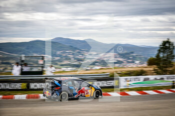 2021-10-16 - 21 HANSEN Timmy (SWE), team Hansen World RX Team, Peugeot 208, World RX, action during the World RX of Portugal, 7th round of the 2021 FIA World Rallycross Championship, FIA WRX, from October 16 and 17 on the Pista Automovel de Montalegre, in Montalegre, Portugal - WORLD RX OF PORTUGAL, 7TH ROUND OF THE 2021 FIA WORLD RALLYCROSS CHAMPIONSHIP, FIA WRX - RALLY - MOTORS