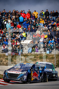 2021-10-16 - 21 HANSEN Timmy (SWE), team Hansen World RX Team, Peugeot 208, World RX, action during the World RX of Portugal, 7th round of the 2021 FIA World Rallycross Championship, FIA WRX, from October 16 and 17 on the Pista Automovel de Montalegre, in Montalegre, Portugal - WORLD RX OF PORTUGAL, 7TH ROUND OF THE 2021 FIA WORLD RALLYCROSS CHAMPIONSHIP, FIA WRX - RALLY - MOTORS
