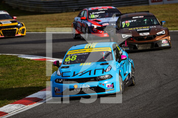 2021-10-17 - 68 Ehrlacher Yann (fra), Cyan Racing Lynk & Co, Lync & Co 03 TCR, action during the 2021 FIA WTCR Race of France, 6th round of the 2021 FIA World Touring Car Cup, on the Circuit Pau-Arnos, from October 16 to 17, 2021 in Arnos, France - 2021 FIA WTCR RACE OF FRANCE, 6TH ROUND OF THE 2021 FIA WORLD TOURING CAR CUP - RALLY - MOTORS