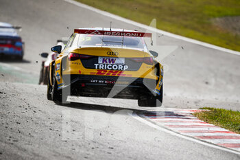 2021-10-17 - 32 Coronel Tom (ndl), Comtoyou DHL Team Audi Sport, Audi RS 3 LMS TCR (2021), action during the 2021 FIA WTCR Race of France, 6th round of the 2021 FIA World Touring Car Cup, on the Circuit Pau-Arnos, from October 16 to 17, 2021 in Arnos, France - 2021 FIA WTCR RACE OF FRANCE, 6TH ROUND OF THE 2021 FIA WORLD TOURING CAR CUP - RALLY - MOTORS