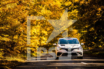 2021-10-20 - 42 FOTIA Anthony (FRA) DUNAND Arnaud (FRA), CHL Sport Auto, Renault Clio Rally4, action during the 2021 FIA ERC Rally Hungary, 7th round of the 2021 FIA European Rally Championship, from October 21 to 24, 2021 in Nyiregyhaza, Hungary - 2021 FIA ERC RALLY HUNGARY, 7TH ROUND OF THE 2021 FIA EUROPEAN RALLY CHAMPIONSHIP - RALLY - MOTORS