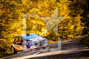 2021-10-20 - 09 BONATO Yoann (FRA) , BOULLOUD Benjamin (FRA), CHL SPORT AUTO, Citroen C3, action during the 2021 FIA ERC Rally Hungary, 7th round of the 2021 FIA European Rally Championship, from October 21 to 24, 2021 in Nyiregyhaza, Hungary - 2021 FIA ERC RALLY HUNGARY, 7TH ROUND OF THE 2021 FIA EUROPEAN RALLY CHAMPIONSHIP - RALLY - MOTORS