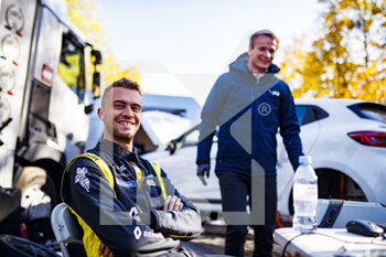 2021-10-20 - FOTIA Anthony (FRA) DUNAND Arnaud (FRA), CHL Sport Auto, Renault Clio Rally4, portrait during the 2021 FIA ERC Rally Hungary, 7th round of the 2021 FIA European Rally Championship, from October 21 to 24, 2021 in Nyiregyhaza, Hungary - 2021 FIA ERC RALLY HUNGARY, 7TH ROUND OF THE 2021 FIA EUROPEAN RALLY CHAMPIONSHIP - RALLY - MOTORS