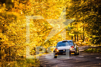 2021-10-20 - 08 GRYAZIN Nikolay (RUS), ALEKSANDROV Konstantin (RUS), Nikolay Gryazin, Volkswagen Polo Gti R5, action during the 2021 FIA ERC Rally Hungary, 7th round of the 2021 FIA European Rally Championship, from October 21 to 24, 2021 in Nyiregyhaza, Hungary - 2021 FIA ERC RALLY HUNGARY, 7TH ROUND OF THE 2021 FIA EUROPEAN RALLY CHAMPIONSHIP - RALLY - MOTORS