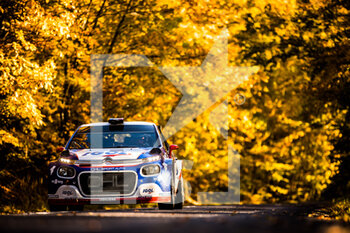 2021-10-20 - 09 BONATO Yoann (FRA) , BOULLOUD Benjamin (FRA), CHL SPORT AUTO, Citroen C3, action during the 2021 FIA ERC Rally Hungary, 7th round of the 2021 FIA European Rally Championship, from October 21 to 24, 2021 in Nyiregyhaza, Hungary - 2021 FIA ERC RALLY HUNGARY, 7TH ROUND OF THE 2021 FIA EUROPEAN RALLY CHAMPIONSHIP - RALLY - MOTORS