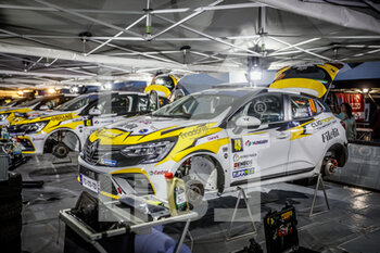 2021-10-21 - 48 BERGOUNHE Bastien (FRA), Descharne Mathieu (FRA), Bastien Bergounhe, Renault Clio Rally5, during the 2021 FIA ERC Rally Hungary, 7th round of the 2021 FIA European Rally Championship, from October 21 to 24, 2021 in Nyiregyhaza, Hungary - 2021 FIA ERC RALLY HUNGARY, 7TH ROUND OF THE 2021 FIA EUROPEAN RALLY CHAMPIONSHIP - RALLY - MOTORS