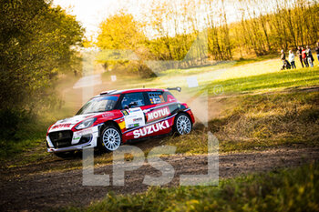 2021-10-22 - 22 PARDO Javier (ESP), PEREZ Adrian (ESP),Suzuki Motor Iberica, Suzuki Swift R4lly S, action during the 2021 FIA ERC Rally Hungary, 7th round of the 2021 FIA European Rally Championship, from October 21 to 24, 2021 in Nyiregyhaza, Hungary - 2021 FIA ERC RALLY HUNGARY, 7TH ROUND OF THE 2021 FIA EUROPEAN RALLY CHAMPIONSHIP - RALLY - MOTORS
