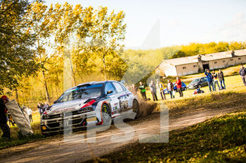 2021-10-22 - 08 GRYAZIN Nikolay (RUS), ALEKSANDROV Konstantin (RUS), Nikolay Gryazin, Volkswagen Polo Gti R5, action during the 2021 FIA ERC Rally Hungary, 7th round of the 2021 FIA European Rally Championship, from October 21 to 24, 2021 in Nyiregyhaza, Hungary - 2021 FIA ERC RALLY HUNGARY, 7TH ROUND OF THE 2021 FIA EUROPEAN RALLY CHAMPIONSHIP - RALLY - MOTORS