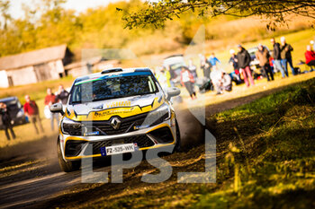 2021-10-22 - 50 ROSSI Ghjuvanni (FRA), VOLPEI Baptiste (FRA), Ghjuvanni Rossi, Renault Clio Rally5, action during the 2021 FIA ERC Rally Hungary, 7th round of the 2021 FIA European Rally Championship, from October 21 to 24, 2021 in Nyiregyhaza, Hungary - 2021 FIA ERC RALLY HUNGARY, 7TH ROUND OF THE 2021 FIA EUROPEAN RALLY CHAMPIONSHIP - RALLY - MOTORS