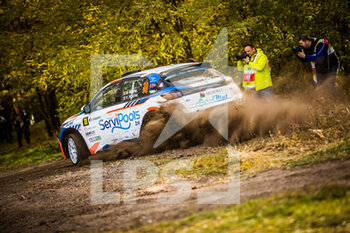 2021-10-22 - 39 MOLLE Amaury (BEL), ROCHE Yannick (FRA), Amaury MOLLE, Ford Fiesta, action during the 2021 FIA ERC Rally Hungary, 7th round of the 2021 FIA European Rally Championship, from October 21 to 24, 2021 in Nyiregyhaza, Hungary - 2021 FIA ERC RALLY HUNGARY, 7TH ROUND OF THE 2021 FIA EUROPEAN RALLY CHAMPIONSHIP - RALLY - MOTORS