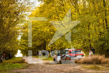 2021-10-22 - 21 LÁSZLÓ Zoltán (HUN), BALÁZS Zsolt (HUN),MâSport Racing kft. Ford Fiesta Rally3, action during the 2021 FIA ERC Rally Hungary, 7th round of the 2021 FIA European Rally Championship, from October 21 to 24, 2021 in Nyiregyhaza, Hungary - 2021 FIA ERC RALLY HUNGARY, 7TH ROUND OF THE 2021 FIA EUROPEAN RALLY CHAMPIONSHIP - RALLY - MOTORS