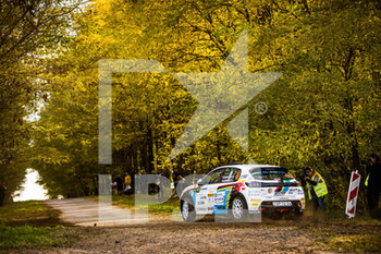 2021-10-22 - 45 HANGODI Bendegúz (HUN), BUNKOCZI László (HUN), Prestige Motorsport Kft., Peugeot 208 Rally4, action during the 2021 FIA ERC Rally Hungary, 7th round of the 2021 FIA European Rally Championship, from October 21 to 24, 2021 in Nyiregyhaza, Hungary - 2021 FIA ERC RALLY HUNGARY, 7TH ROUND OF THE 2021 FIA EUROPEAN RALLY CHAMPIONSHIP - RALLY - MOTORS