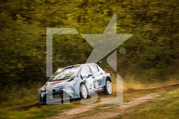 2021-10-22 - 26 CARTIER Victor (FRA), CRAEN Fabien (FRA), Victor CARTIER, Toyota Yaris Rally2-KIT, action during the 2021 FIA ERC Rally Hungary, 7th round of the 2021 FIA European Rally Championship, from October 21 to 24, 2021 in Nyiregyhaza, Hungary - 2021 FIA ERC RALLY HUNGARY, 7TH ROUND OF THE 2021 FIA EUROPEAN RALLY CHAMPIONSHIP - RALLY - MOTORS