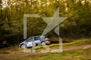 2021-10-22 - 26 CARTIER Victor (FRA), CRAEN Fabien (FRA), Victor CARTIER, Toyota Yaris Rally2-KIT, action during the 2021 FIA ERC Rally Hungary, 7th round of the 2021 FIA European Rally Championship, from October 21 to 24, 2021 in Nyiregyhaza, Hungary - 2021 FIA ERC RALLY HUNGARY, 7TH ROUND OF THE 2021 FIA EUROPEAN RALLY CHAMPIONSHIP - RALLY - MOTORS