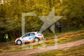 2021-10-22 - 37 CACHÓN Alejandro (ESP), LÓPEZ Alejandro (ESP), Rallye Team Spain, Peugeot 208 Rally4, action during the 2021 FIA ERC Rally Hungary, 7th round of the 2021 FIA European Rally Championship, from October 21 to 24, 2021 in Nyiregyhaza, Hungary - 2021 FIA ERC RALLY HUNGARY, 7TH ROUND OF THE 2021 FIA EUROPEAN RALLY CHAMPIONSHIP - RALLY - MOTORS
