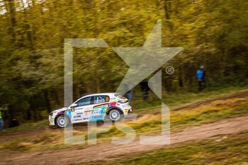 2021-10-22 - 45 HANGODI Bendegúz (HUN), BUNKOCZI László (HUN), Prestige Motorsport Kft., Peugeot 208 Rally4, action during the 2021 FIA ERC Rally Hungary, 7th round of the 2021 FIA European Rally Championship, from October 21 to 24, 2021 in Nyiregyhaza, Hungary - 2021 FIA ERC RALLY HUNGARY, 7TH ROUND OF THE 2021 FIA EUROPEAN RALLY CHAMPIONSHIP - RALLY - MOTORS