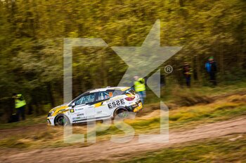 2021-10-22 - 50 ROSSI Ghjuvanni (FRA), VOLPEI Baptiste (FRA), Ghjuvanni Rossi, Renault Clio Rally5, action during the 2021 FIA ERC Rally Hungary, 7th round of the 2021 FIA European Rally Championship, from October 21 to 24, 2021 in Nyiregyhaza, Hungary - 2021 FIA ERC RALLY HUNGARY, 7TH ROUND OF THE 2021 FIA EUROPEAN RALLY CHAMPIONSHIP - RALLY - MOTORS