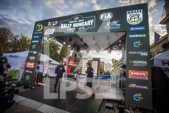 2021-10-22 - ERC STAFF during the 2021 FIA ERC Rally Hungary, 7th round of the 2021 FIA European Rally Championship, from October 21 to 24, 2021 in Nyiregyhaza, Hungary - 2021 FIA ERC RALLY HUNGARY, 7TH ROUND OF THE 2021 FIA EUROPEAN RALLY CHAMPIONSHIP - RALLY - MOTORS