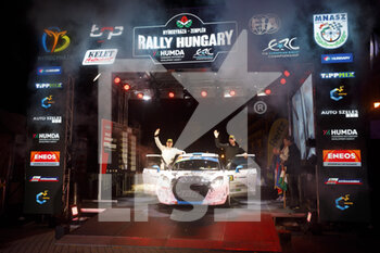 2021-10-22 - FEOFANOV Dmitry (LVA), KOKINS Normunds (LVA), Dmitry FEOFANOV, Suzuki Swift R4, portrait during the 2021 FIA ERC Rally Hungary, 7th round of the 2021 FIA European Rally Championship, from October 21 to 24, 2021 in Nyiregyhaza, Hungary - 2021 FIA ERC RALLY HUNGARY, 7TH ROUND OF THE 2021 FIA EUROPEAN RALLY CHAMPIONSHIP - RALLY - MOTORS