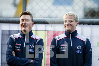 2021-11-18 - Greensmith Gus (gbr), M-Sport Ford World Rally Team, Ford Fiesta WRC, Andersson Jonas (swe), M-Sport Ford World Rally Team, Ford Fiesta WRC, portrait during the ACI Rally Monza, 12th round of the 2021 FIA WRC, FIA World Rally Championship, from November 18 to 21, 2021 in Monza, Italy - ACI RALLY MONZA, 12TH ROUND OF THE 2021 FIA WRC, FIA WORLD RALLY CHAMPIONSHIP - RALLY - MOTORS