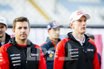 2021-11-18 - Evans Elfyn (gbr), Toyota Gazoo Racing WRT, Toyota Yaris WRC, Martin Scott (gbr), Toyota Gazoo Racing WRT, Toyota Yaris WRC, portrait during the ACI Rally Monza, 12th round of the 2021 FIA WRC, FIA World Rally Championship, from November 18 to 21, 2021 in Monza, Italy - ACI RALLY MONZA, 12TH ROUND OF THE 2021 FIA WRC, FIA WORLD RALLY CHAMPIONSHIP - RALLY - MOTORS
