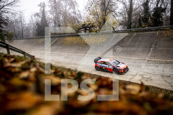 2021-11-21 - 11 Neuville Thierry (bel), Wydaeghe Martijn (bel), Hyundai Shell Mobis World Rally Team, Hyundai i20 Coupé WRC, action during the ACI Rally Monza, 12th round of the 2021 FIA WRC, FIA World Rally Championship, from November 18 to 21, 2021 in Monza, Italy - ACI RALLY MONZA, 12TH ROUND OF THE 2021 FIA WRC, FIA WORLD RALLY CHAMPIONSHIP - RALLY - MOTORS