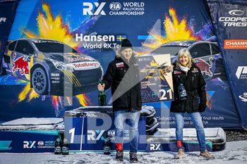 2021-11-28 - HANSEN Susann (SWE), team Hansen World RX Team, Peugeot 208, World RX, portrait, HANSEN Kenneth (SWE), team Hansen World RX Team, Peugeot 208, World RX, portrait, during the World RX of Germany, 8th and 9th round of the 2021 FIA World Rallycross Championship, FIA WRX, from November 27 and 28 on the Nürburgring, in Nürburg, Germany - 2021 FIA WORLD RALLYCROSS CHAMPIONSHIP, FIA WRX - RALLY - MOTORS