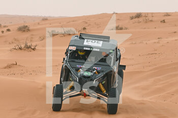 2021-12-08 - 304 Fischer Annett (ger), Seel Annie (swe), X-Raid, Can-Am Maverick X3 XRS, action during the 2021 Ha?il Rally, 6th round of the 2021 2021 FIA World Cup for Cross-Country Rallies, from December 5 to 12, 2021 in Ha?il, Saudi Arabia - 2021 HA'IL RALLY, 6TH ROUND OF THE 2021 FIA WORLD CUP FOR CROSS-COUNTRY RALLIES - RALLY - MOTORS