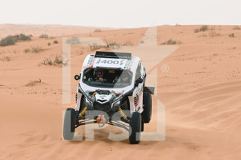 2021-12-08 - 400 Bell Thomas (uae), Jacomy Bruno (arg), South Racing Middle East, Can-Am Maverick, action during the 2021 Ha?il Rally, 6th round of the 2021 2021 FIA World Cup for Cross-Country Rallies, from December 5 to 12, 2021 in Ha?il, Saudi Arabia - 2021 HA'IL RALLY, 6TH ROUND OF THE 2021 FIA WORLD CUP FOR CROSS-COUNTRY RALLIES - RALLY - MOTORS