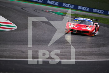 2021-10-08 - #33 Murat Cuhadaroglu, David Fumanelli - Kessel Racing, Ferrari 488 GT3 Evo, GT3 AM - CAMPIONATO ITALIANO GT 2021 - GRAND TOURISM - MOTORS