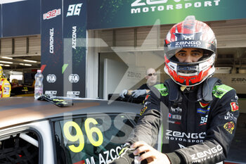 2021-08-20 - Azcona Mikel (spa), Zengo Motorsport, Cupa Leon Competicion TCR, portrait during the 2021 FIA WTCR Race of Hungary, 4th round of the 2021 FIA World Touring Car Cup, Hungaroring, from August 20 to 22, 2021 in Budapest - Photo Grégory Lenormand / DPPI - 2021 FIA WTCR RACE OF HUNGARY, 4TH ROUND OF THE 2021 FIA WORLD TOURING CAR CUP - GRAND TOURISM - MOTORS