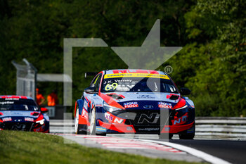 2021-08-20 - 69 Vernay Jean-Karl (fra), Engstler Hyundai N Liqui Moly Racing Team, Hyundai Elantra N TCR, action during the 2021 FIA WTCR Race of Hungary, 4th round of the 2021 FIA World Touring Car Cup, Hungaroring, from August 20 to 22, 2021 in Budapest - Photo Florent Gooden / DPPI - 2021 FIA WTCR RACE OF HUNGARY, 4TH ROUND OF THE 2021 FIA WORLD TOURING CAR CUP - GRAND TOURISM - MOTORS