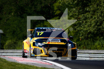 2021-08-20 - 17 Berthon Nathanaël (fra), Comtoyou DHL Team Audi Sport, Audi RS 3 LMS TCR (2021), action during the 2021 FIA WTCR Race of Hungary, 4th round of the 2021 FIA World Touring Car Cup, Hungaroring, from August 20 to 22, 2021 in Budapest - Photo Florent Gooden / DPPI - 2021 FIA WTCR RACE OF HUNGARY, 4TH ROUND OF THE 2021 FIA WORLD TOURING CAR CUP - GRAND TOURISM - MOTORS