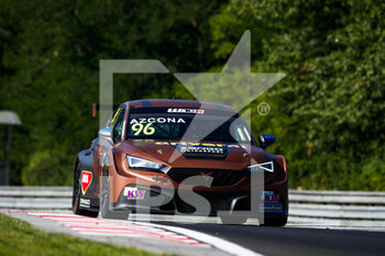 2021-08-20 - 96 Azcona Mikel (spa), Zengo Motorsport, Cupra Leon Competicion TCR, action during the 2021 FIA WTCR Race of Hungary, 4th round of the 2021 FIA World Touring Car Cup, Hungaroring, from August 20 to 22, 2021 in Budapest - Photo Florent Gooden / DPPI - 2021 FIA WTCR RACE OF HUNGARY, 4TH ROUND OF THE 2021 FIA WORLD TOURING CAR CUP - GRAND TOURISM - MOTORS