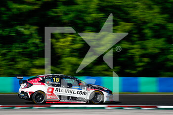 2021-08-20 - 18 Monteiro Tiago (por), ALL-INKL.DE Munnich Motorsport, Honda Civic Type R TCR (FK8), action during the 2021 FIA WTCR Race of Hungary, 4th round of the 2021 FIA World Touring Car Cup, Hungaroring, from August 20 to 22, 2021 in Budapest - Photo Florent Gooden / DPPI - 2021 FIA WTCR RACE OF HUNGARY, 4TH ROUND OF THE 2021 FIA WORLD TOURING CAR CUP - GRAND TOURISM - MOTORS