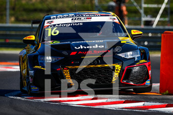 2021-08-20 - 16 Magnus Gilles (bel), Comtoyou Team Audi Sport, Audi RS 3 LMS TCR (2021), action during the 2021 FIA WTCR Race of Hungary, 4th round of the 2021 FIA World Touring Car Cup, Hungaroring, from August 20 to 22, 2021 in Budapest - Photo Florent Gooden / DPPI - 2021 FIA WTCR RACE OF HUNGARY, 4TH ROUND OF THE 2021 FIA WORLD TOURING CAR CUP - GRAND TOURISM - MOTORS