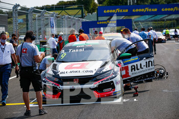 2021-08-22 - 09 Tassi Attila (hun), ALL-INKL.DE Munnich Motorsport, Honda Civic Type R TCR (FK8), action during the 2021 FIA WTCR Race of Hungary, 4th round of the 2021 FIA World Touring Car Cup, Hungaroring, from August 20 to 22, 2021 in Budapest - Photo Florent Gooden / DPPI - 2021 FIA WTCR RACE OF HUNGARY, 4TH ROUND OF THE 2021 FIA WORLD TOURING CAR CUP - GRAND TOURISM - MOTORS
