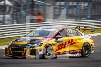 2021-08-22 - 32 Coronel Tom (ndl), Comtoyou DHL Team Audi Sport, Audi RS 3 LMS TCR (2021), action during the 2021 FIA WTCR Race of Hungary, 4th round of the 2021 FIA World Touring Car Cup, Hungaroring, from August 20 to 22, 2021 in Budapest - Photo Grégory Lenormand / DPPI - 2021 FIA WTCR RACE OF HUNGARY, 4TH ROUND OF THE 2021 FIA WORLD TOURING CAR CUP - GRAND TOURISM - MOTORS