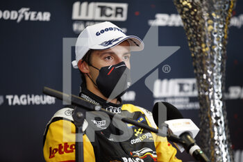 2021-08-22 - Magnus Gilles (bel), Comtoyou Team Audi Sport, Audi RS 3 LMS TCR (2021), portrait, press conference during the 2021 FIA WTCR Race of Hungary, 4th round of the 2021 FIA World Touring Car Cup, Hungaroring, from August 20 to 22, 2021 in Budapest - Photo Grégory Lenormand / DPPI - 2021 FIA WTCR RACE OF HUNGARY, 4TH ROUND OF THE 2021 FIA WORLD TOURING CAR CUP - GRAND TOURISM - MOTORS