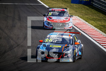 2021-08-22 - 26 Backman Jessica (swe), Target Competition, Hyundai Elantra N TCR, action during the 2021 FIA WTCR Race of Hungary, 4th round of the 2021 FIA World Touring Car Cup, Hungaroring, from August 20 to 22, 2021 in Budapest - Photo Grégory Lenormand / DPPI - 2021 FIA WTCR RACE OF HUNGARY, 4TH ROUND OF THE 2021 FIA WORLD TOURING CAR CUP - GRAND TOURISM - MOTORS