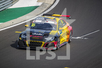 2021-08-22 - 16 Magnus Gilles (bel), Comtoyou Team Audi Sport, Audi RS 3 LMS TCR (2021), action during the 2021 FIA WTCR Race of Hungary, 4th round of the 2021 FIA World Touring Car Cup, Hungaroring, from August 20 to 22, 2021 in Budapest - Photo Grégory Lenormand / DPPI - 2021 FIA WTCR RACE OF HUNGARY, 4TH ROUND OF THE 2021 FIA WORLD TOURING CAR CUP - GRAND TOURISM - MOTORS