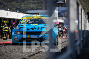 2021-10-08 - 68 Ehrlacher Yann (fra), Cyan Racing Lynk & Co, Lync & Co 03 TCR, action pitlane, during the 2021 FIA WTCR Race of Czech Republic, 5th round of the 2021 FIA World Touring Car Cup, on the Autodrom Most, from October 8 to 10, 2021 in Most, Czech Republic - 2021 FIA WTCR RACE OF CZECH REPUBLIC, 5TH ROUND OF THE 2021 FIA WORLD TOURING CAR CUP - GRAND TOURISM - MOTORS