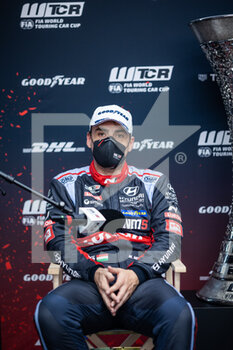 2021-10-08 - Michelisz Norbert (hun), BRC Hyundai N Lukoil Squadra Corse, Hyundai Elantra N TCR, portrait press conference during the 2021 FIA WTCR Race of Czech Republic, 5th round of the 2021 FIA World Touring Car Cup, on the Autodrom Most, from October 8 to 10, 2021 in Most, Czech Republic - 2021 FIA WTCR RACE OF CZECH REPUBLIC, 5TH ROUND OF THE 2021 FIA WORLD TOURING CAR CUP - GRAND TOURISM - MOTORS