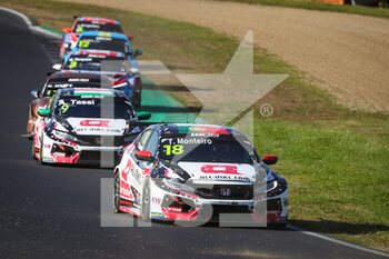 10/10/2021 - 18 Monteiro Tiago (por), ALL-INKL.DE Munnich Motorsport, Honda Civic Type R TCR (FK8), action during the 2021 FIA WTCR Race of Czech Republic, 5th round of the 2021 FIA World Touring Car Cup, on the Autodrom Most, from October 8 to 10, 2021 in Most, Czech Republic - 2021 FIA WTCR RACE OF CZECH REPUBLIC, 5TH ROUND OF THE 2021 FIA WORLD TOURING CAR CUP - TURISMO E GRAN TURISMO - MOTORI