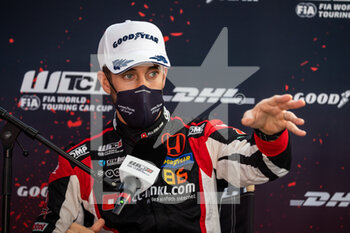 10/10/2021 - Guerrieri Esteban (arg), ALL-INKL.COM Munnich Motorsport, Honda Civic Type R TCR (FK8), portrait press conference during the 2021 FIA WTCR Race of Czech Republic, 5th round of the 2021 FIA World Touring Car Cup, on the Autodrom Most, from October 8 to 10, 2021 in Most, Czech Republic - 2021 FIA WTCR RACE OF CZECH REPUBLIC, 5TH ROUND OF THE 2021 FIA WORLD TOURING CAR CUP - TURISMO E GRAN TURISMO - MOTORI